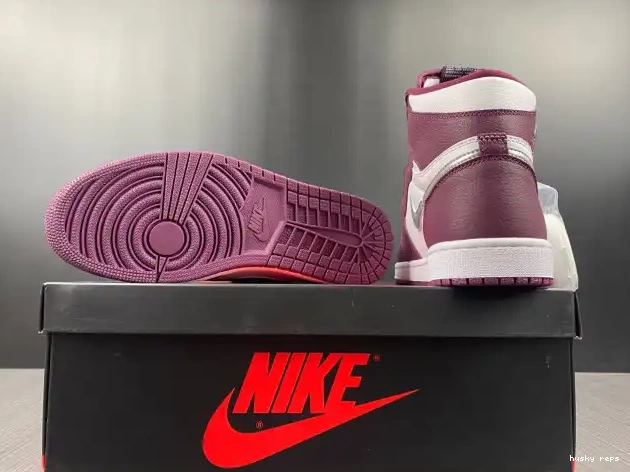 Rep Husky High Jordan Air 1 Bordeaux OG 555088-611 0524
